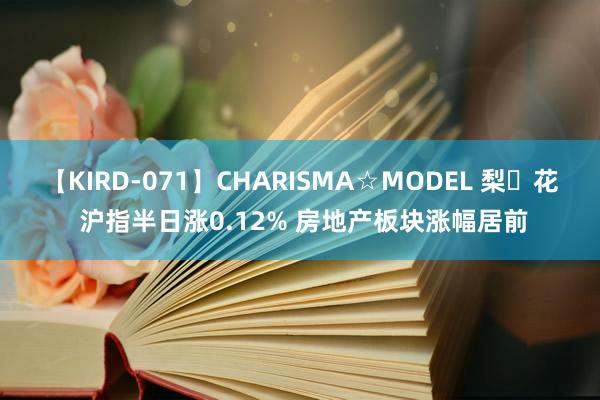 【KIRD-071】CHARISMA☆MODEL 梨々花 沪指半日涨0.12% 房地产板块涨幅居前