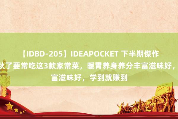 【IDBD-205】IDEAPOCKET 下半期傑作集2009 入秋了要常吃这3款家常菜，暖胃养身养分丰富滋味好，学到就赚到